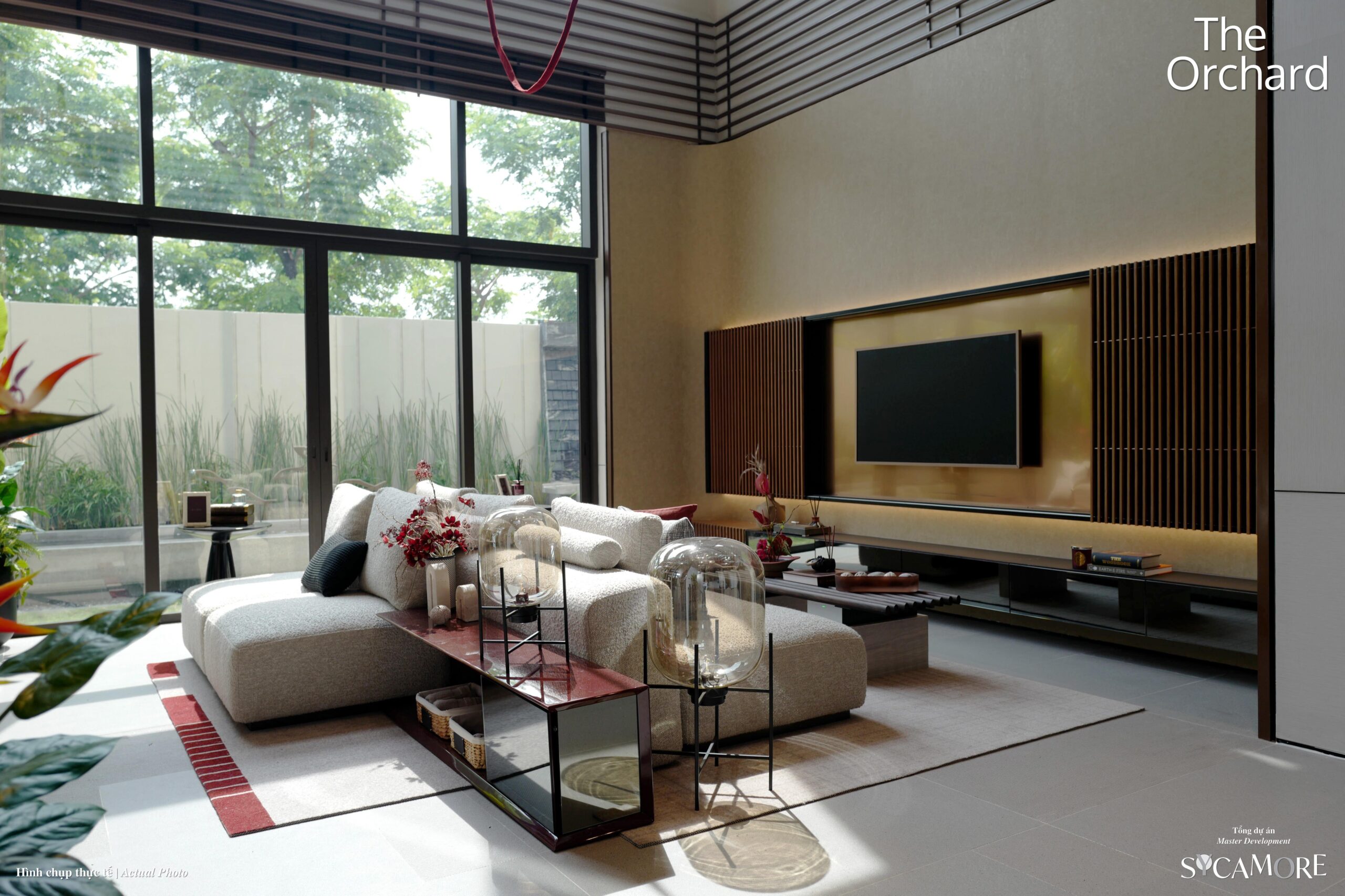 Biệt Thự Đơn Lập Sycamore - The Orchard Bình Dương 2 Villa Living room 1 scaled
