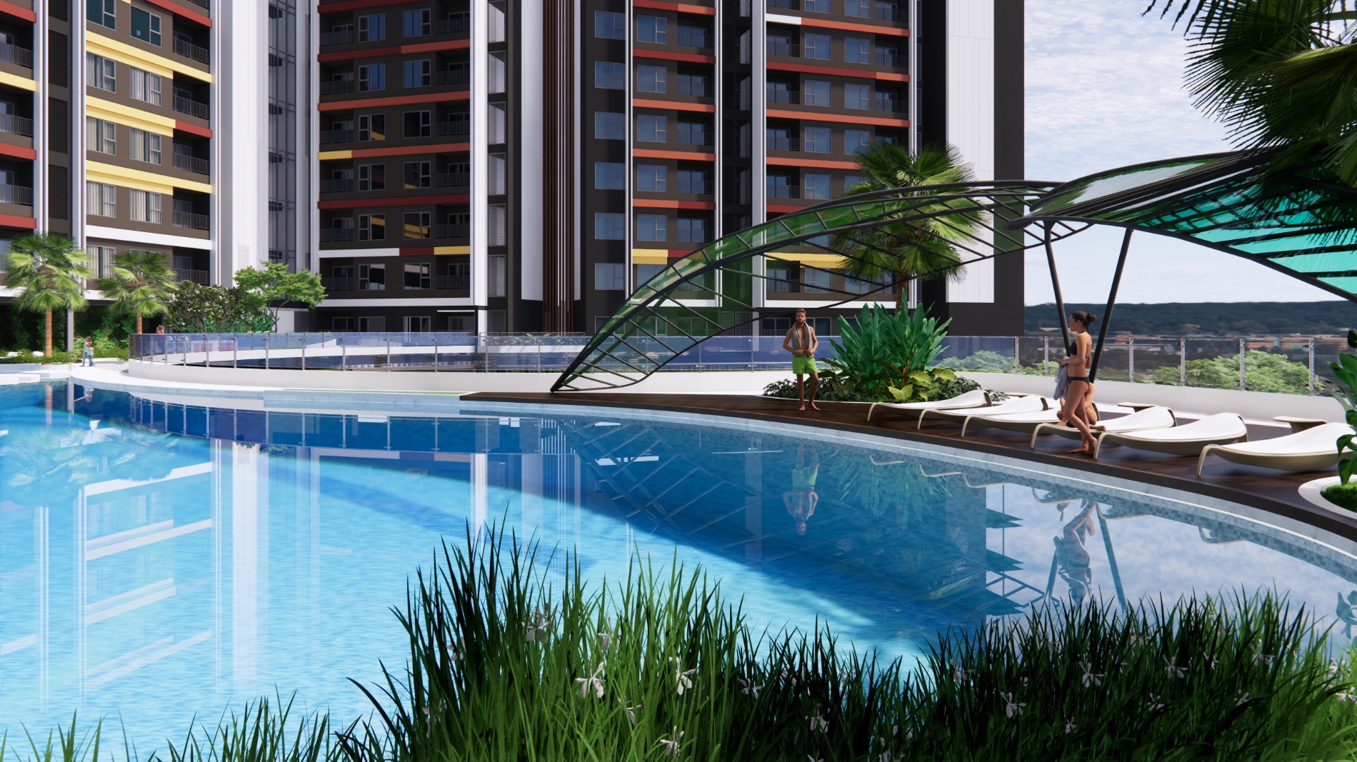Setia Edenia Thuận An - Bình Dương 14 Ban sao cua LS Infinity pool Pool deck