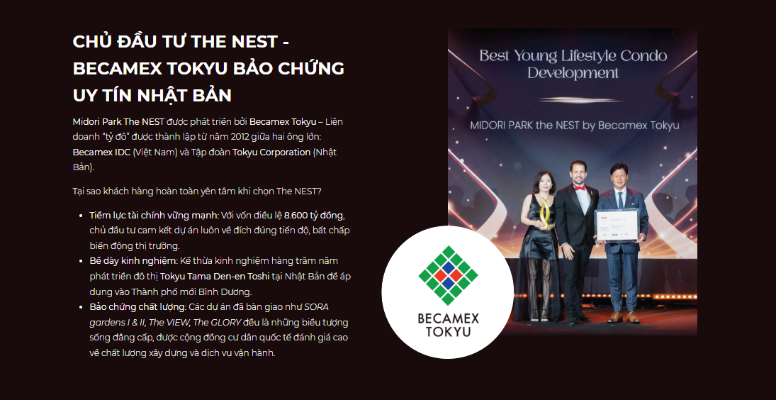 Vì Sao The Nest Bình Dương Midori Park Được Giới Đầu Tư Quan Tâm? 4 The nest midori park 1