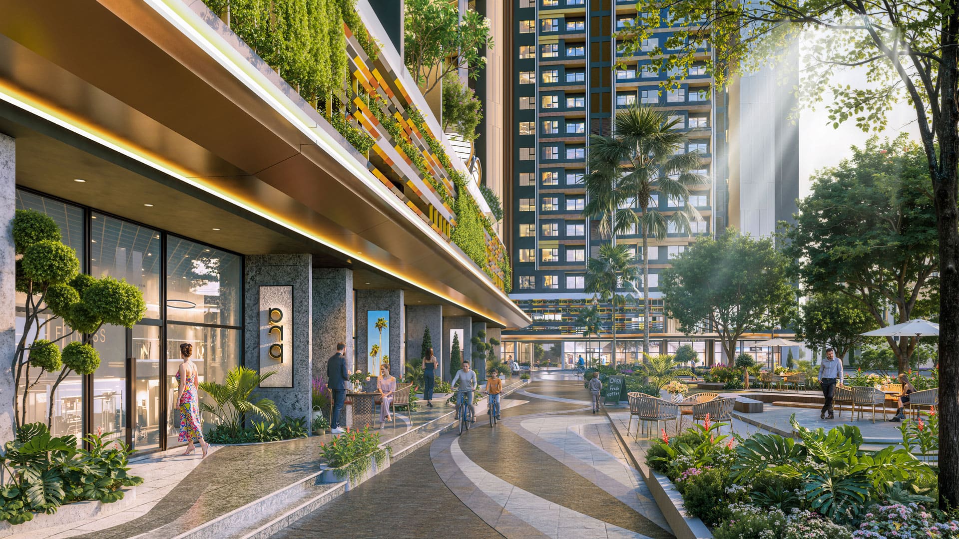 Setia Edenia Thuận An - Bình Dương 6 du an setia edenia thiet ke hai hoa thien nhien cay xanh mat nuoc an nhien